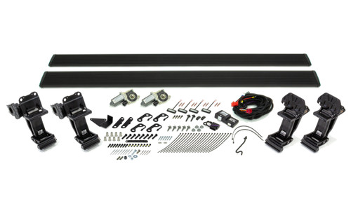 Step Bars - PowerStep - Power-Deploying - Mount Kit Included - Aluminum - Black Anodized - Ram Fullsize Truck 2013-15 - Pair