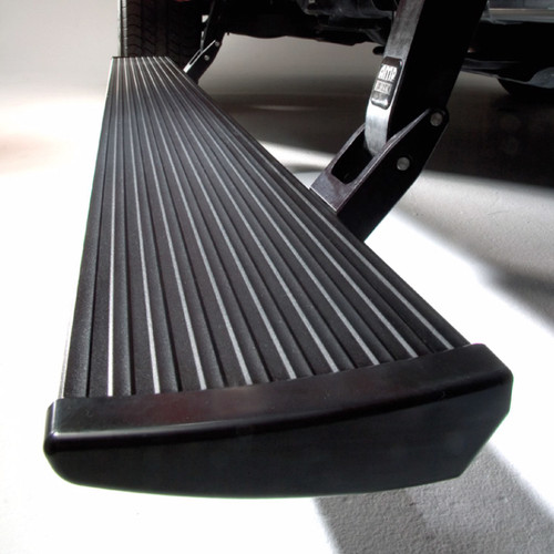 Step Bars - PowerStep - Power-Deploying - Mount Kit Included - Aluminum - Black Anodized - Dodge Ram Fullsize Truck 2019-20 - Pair