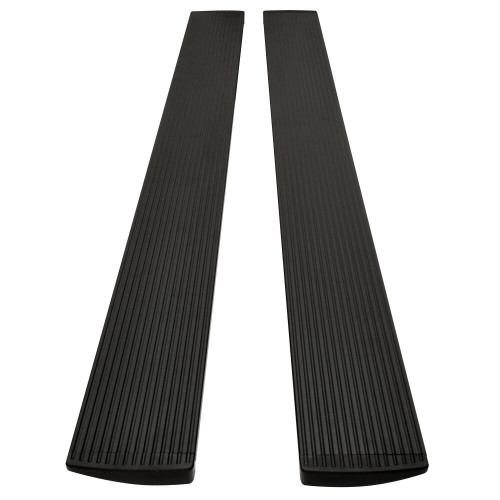 Running Boards - Pro-E - 6 in Wide - Power-Deploying - Illuminated - Aluminum - Black Anodized - Double Cab - Toyota Midsize Truck 2005-23 - Pair