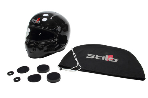 Helmet - ST5 GT Carbon - Full Face - Snell SA2020 - Head and Neck Support Ready - Carbon Fiber - Medium - Each