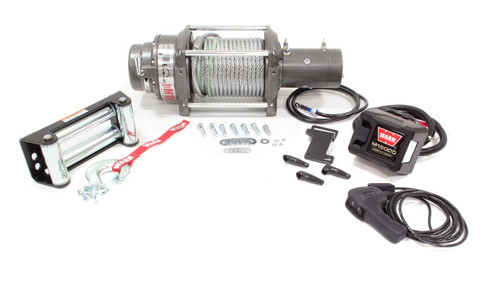Winch - M15000 - 15000 lb Capacity - Roller Fairlead - 12 ft Remote - 7/16 in x 90 ft Steel Rope - 12V - Kit