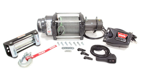 Winch - 16.5ti - 16500 lb Capacity - Roller Fairlead - 12 ft Remote - 7/16 in x 90 ft Steel Rope - 12V - Kit
