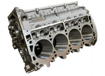 Engine - Bare Block - 4.090 in Bore - 9.250 Deck - 4-Bolt Mains - 1-Piece Seal - Iron - 6.1L - Gen III Hemi - Each