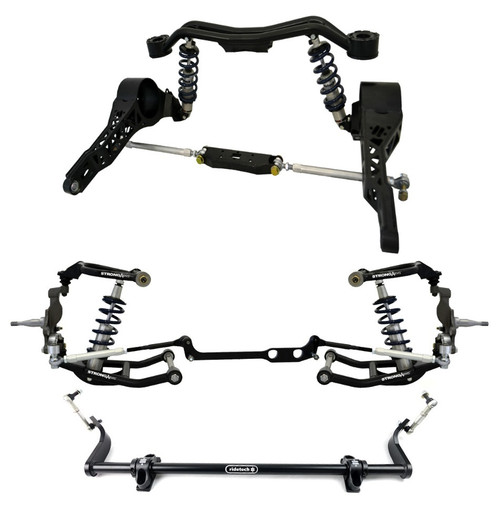 Suspension Handling Kit - Coil-Over System - Coil-Overs / Control Arms / Spindles / Sway Bars / Brackets / Hardware Included - Chevy Corvete 1963-79 - Kit