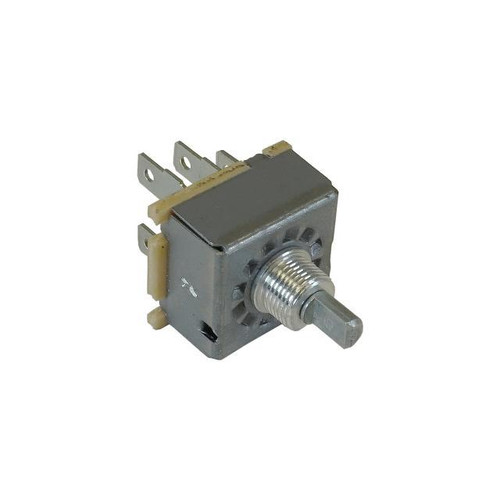 Fan Blower Switch - 3 Speed - Constant - Steel - Natural - Each