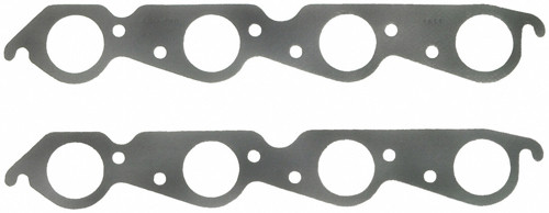 Exhaust Header / Manifold Gasket - 1.940 in Round Port - Steel Core Laminate - Big Block Chevy - Pair Exhaust Header / Manifold Gasket - 1.940 in Round Port - Steel Core Laminate - Big Block Chevy - Pair