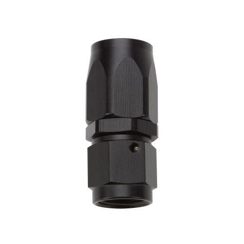 Fitting - Hose End - Straight - 12 AN Hose to 12 AN Female Swivel - Aluminum - Black Anodized - Each