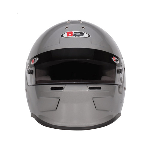 Helmet - Apex - Closed Face - Snell SA2020 - Head and Neck Support Ready - Silver - Large - Each