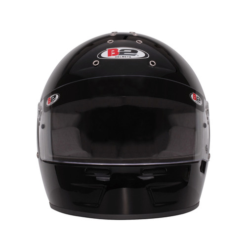 Helmet - Vision EV - Closed Face - Snell SA2020 - Head and Neck Support Ready - Metallic Black - Small - Each