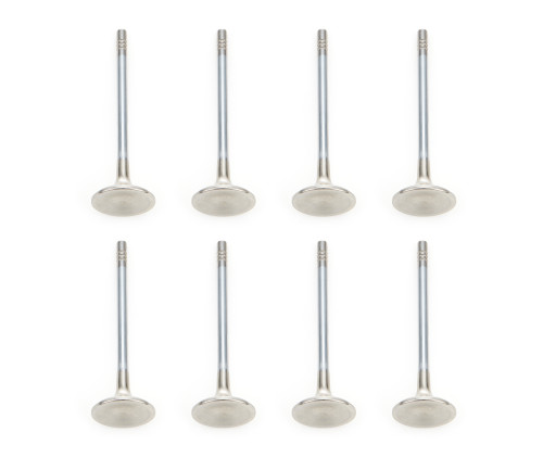 Exhaust Valve - 6000 Series - 1.262 in Head - 0.235 in Valve Stem - 4.275 in Long - Stainless - Ford Coyote - Set of 8