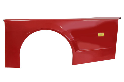 Quarter Panel - Driver Side - Fiberglass - Red - Common - ABC NextGen - Each