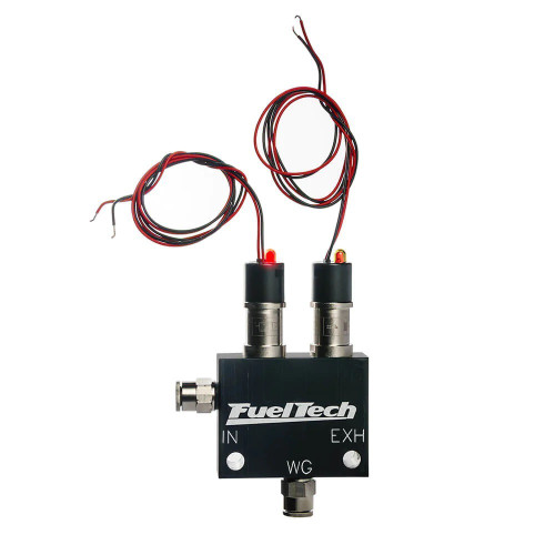 Boost Controller - Dual Stage - Auto Adjustable - Black - Universal - Kit