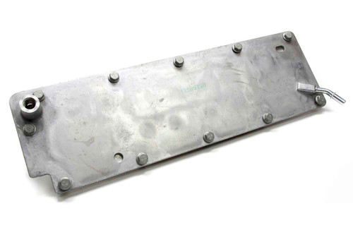 Valley Cover - 3/8 in Hose Barb Breather - Gaskets / Hardware - Aluminum - Natural - GM LS-Series - Each