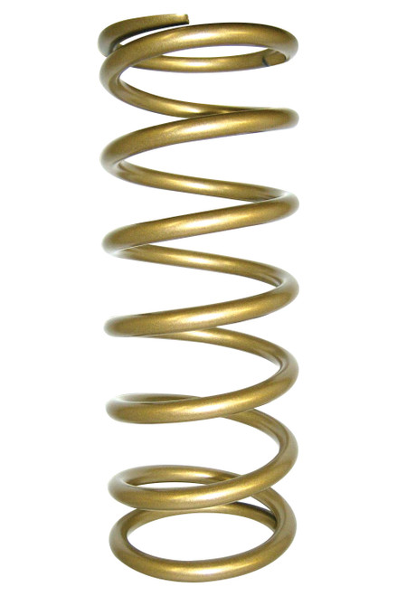 Coil Spring - Conventional - 5.5 in OD - 8 in Length - 700 lb/in Spring Rate - Front - Steel - Gold Powder Coat - Each