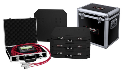 Vehicle Scale - Elite Wired - Electric - 15 in Square - 7.75 x 5.75 in Screen - 1800 lb Capacity Pad - Case / Controller / Pads / Wiring - Aluminum - Kit