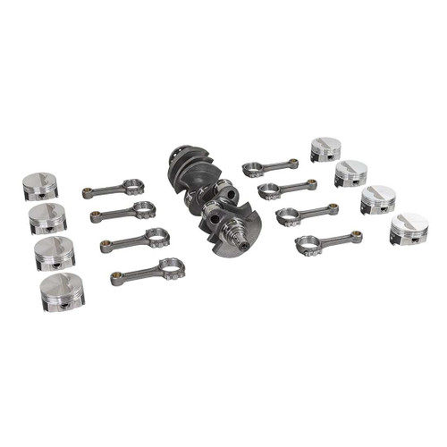 Rotating Assembly - 9000 Cast Pro Comp - 383 CID - Cast Crank - Forged Pistons - 3.750 in Stroke - 4.030 in Bore - 6.000 in I-Beam Rods - Small Block Chevy - Kit