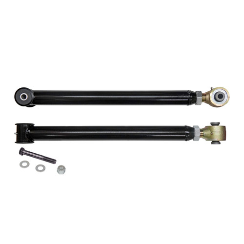 Control Arm - Tubular - Adjustable - Lower - Rubber / Steel Bushing - Steel - Black Powder Coat - Ford Midsize SUV 2021-23 - Pair
