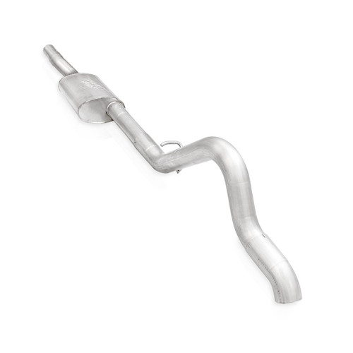 Exhaust System - Cat-Back - 3 in Diameter - Single Rear Exit - Stainless - Natural - Ford Midsize SUV 2021-24 - Kit