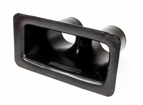 Air or Brake Duct - Bumper Mount - Driver / Passenger Side - Dual 3 in Tube - 9.5 in Long x 5 in Wide - Plastic - Black - Each Air or Brake Duct - Bumper Mount - Driver / Passenger Side - Dual 3 in Tube - 9.5 in Long x 5 in Wide - Plastic - Black - Each