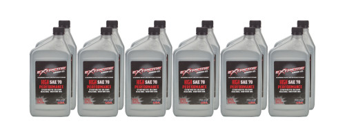 Motor Oil - High Performance - 70W - Semi-Synthetic - 1 qt Bottle - Set of 12