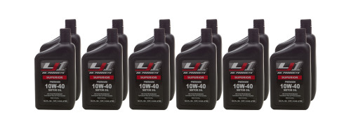 Motor Oil - Street Performance Premium Blend - 10W40 - Conventional - 1 qt Bottle - Set of 12