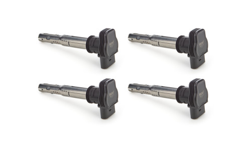 Ignition Coil Pack - Coil-On-Plug Pencil Style - Black - Audi 2005-18 / Volkswagen 2006-18 - Set of 4