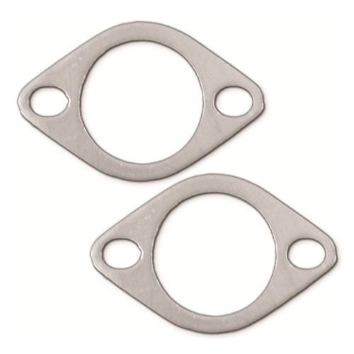 Collector Gasket - 0.125 in Thick - 2.5 in Diameter - 2-Bolt - Graphite - Pair