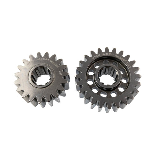 Quick Change Gear Set - 10 Spline - 4.11 Ratio 3.26 / 5.20 - 4.86 Ratio 3.85 / 6.14 - Steel - Pair