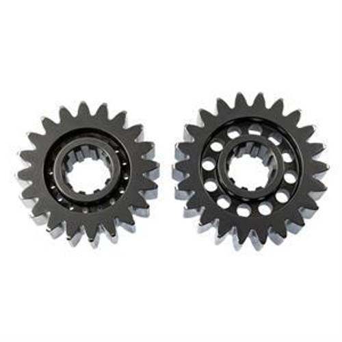 Quick Change Gear Set - 10 Spline - 4.11 Ratio 3.75 / 4.53 - 4.86 Ratio 4.42 / 5.35 - Steel - Pair Quick Change Gear Set - 10 Spline - 4.11 Ratio 3.75 / 4.53 - 4.86 Ratio 4.42 / 5.35 - Steel - Pair