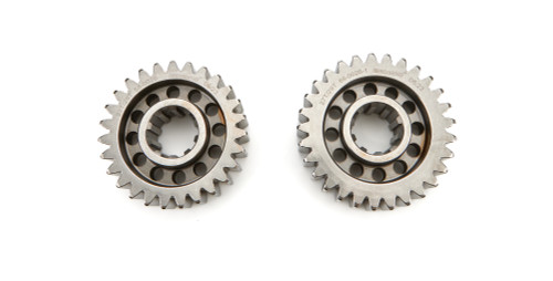 Quick Change Gear Set - 10 Spline - 4.11 Ratio 3.84 / 4.43 - 4.86 Ratio 4.52 / 5.22 - Steel - Pair
