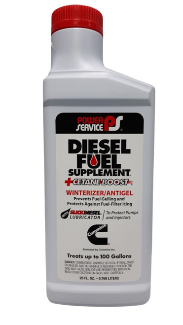 Fuel Additive - Diesel Fuel Supplement Artic Blend - Stabilizer - Cetane Booster - Anti-Gel - Lubricant - 26.00 oz Bottle - Diesel - Each