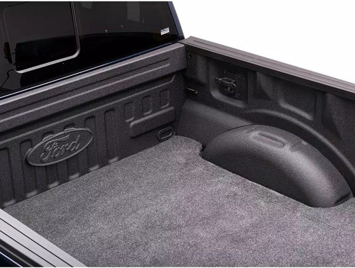 Bed Mat - Classic - Padded - Hook and Loop Attachment - Composite - Gray - 5 ft 1 in Bed - Ford Midsize Truck 2024 - Each