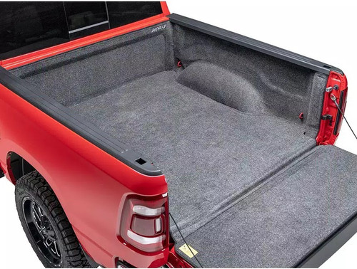 Bed Mat - Classic - Padded - Hook and Loop Attachment - Sides / Tailgate Mat Included - Composite - Gray - 5 ft 1 in Bed - Ford Midsize Truck 2024 - Kit
