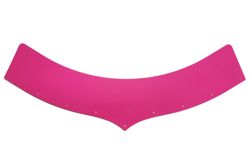Hood Scoop Extension - 5.5 in Tall - Plastic - Pink - Predator Hood Scoops - Each