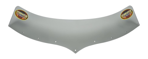 Hood Scoop Extension - 5.5 in Tall - Plastic - Tinted - Predator Hood Scoops - Each