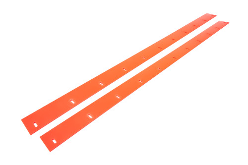 Wear Strip - North American Sportsman - 107 x 3 in - Plastic - Fluorescent Red - Pair Wear Strip - North American Sportsman - 107 x 3 in - Plastic - Fluorescent Red - Pair