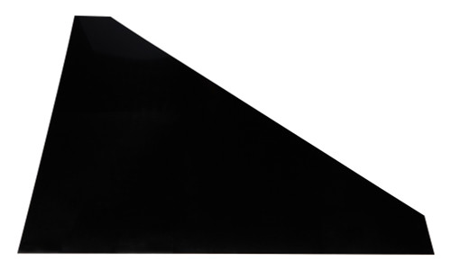 Nose - MD3 - Passenger Side - Plastic - Black - Modified - Each