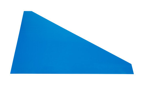 Nose - MD3 - Driver Side - Plastic - Chevron Blue - Modified - Each