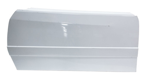 Door - Driver Side - Street Stock - Steel - White Paint - Extra Long - Chevy Monte Carlo 1988 - Each