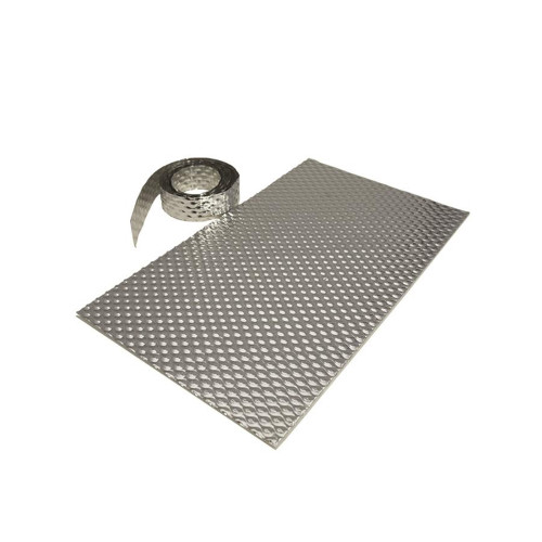 Heat Shield - Catch Can Cool Shield - 7 Wide x 12 in Long - 1100 Degrees - Edging Tape Included - Each