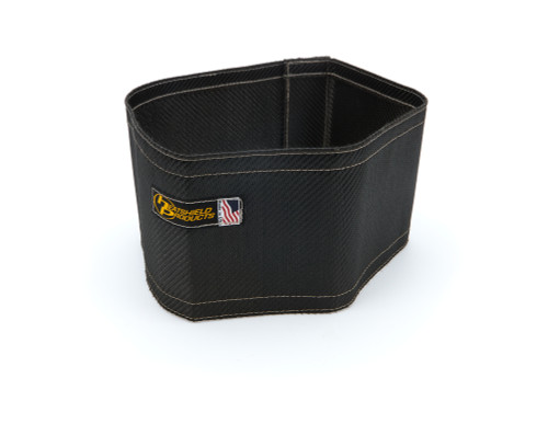 Battery Insulation Kit - Stealth Heatshield - 1200 Degrees - Hook and Loop Closure - Group 24F Batteries - Woven Fiberglass - Black Carbon Fiber Look - Each Battery Insulation Kit - Stealth Heatshield - 1200 Degrees - Hook and Loop Closure - Group 24F Batteries - Woven Fiberglass - Black Carbon Fiber Look - Each