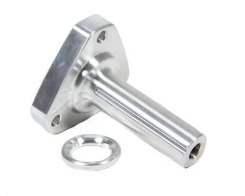 Crankshaft Mandrel - 3.5 in Mandrel Length - Aluminum - Clear Anodized - Big Block Chevy - Each