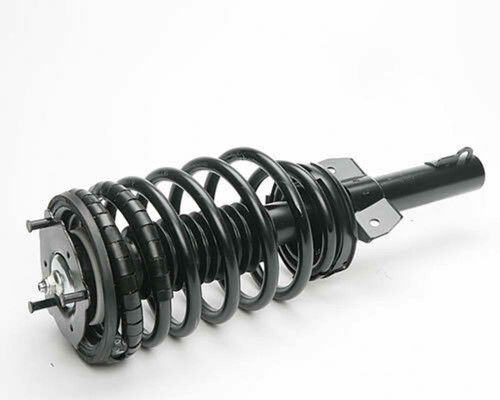 Strut - Strut-Plus - Twintube - Front - Passenger Side - Steel - Black Paint - Mopar Minivan 2011-19 - Each