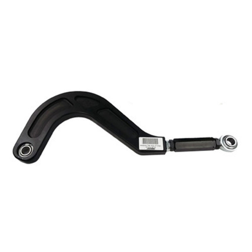 Panhard Bar - J-Style - Adjustable - 20-1/4 to 21-1/2 in Long - Spherical Rod End - Aluminum - Black Anodized - Each