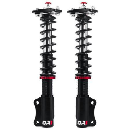 Strut - Proma Star - Twintube - Front - Double Adjustable - 200 lb/in Spring Rate - Aluminum - Black Anodized - Ford Mustang 2005-2014 - Pair