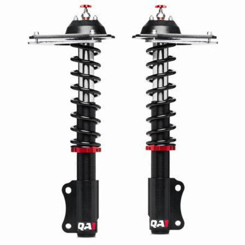 Strut - Proma Star - Twintube - Front - Double Adjustable - 250 lb/in Spring Rate - Aluminum - Black Anodized - GM F-Body 1982-92 - Pair