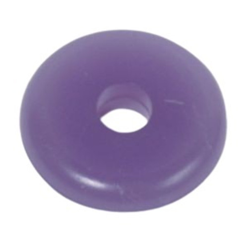 Bump Stop Puck - 2 in OD - 0.500 in ID - 0.5 in Tall - 60 Durometer - Polyurethane - Purple - Each