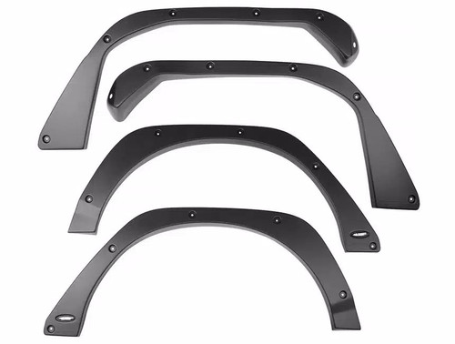 Fender Flare - Delete - Front / Rear - Plastic - Black - Jeep Gladiator 2020-24 - Kit