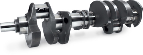 Crankshaft - Standard Weight - 3.000 in Stroke - Internal Balance - Forged Steel - 2-Piece Seal - Small Block Chevy - Each