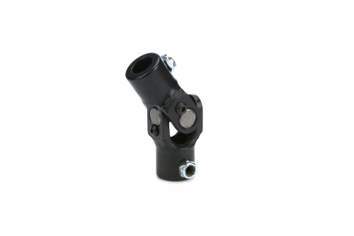 Steering Universal Joint - Single Joint - 3/4 in 36 Spline to 16.5 mm 36 Spline - Steel - Black Paint - Each Steering Universal Joint - Single Joint - 3/4 in 36 Spline to 16.5 mm 36 Spline - Steel - Black Paint - Each